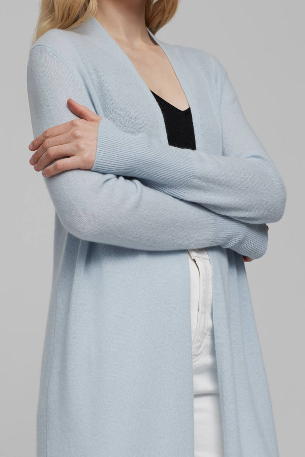 FAYE LONGLINE CASHMERE CARDIGAN