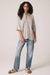 RUE BUTTON-UP CASHMERE TOP