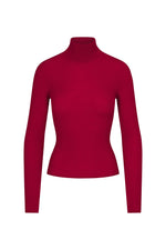 RUMER FITTED CASHMERE TURTLENECK