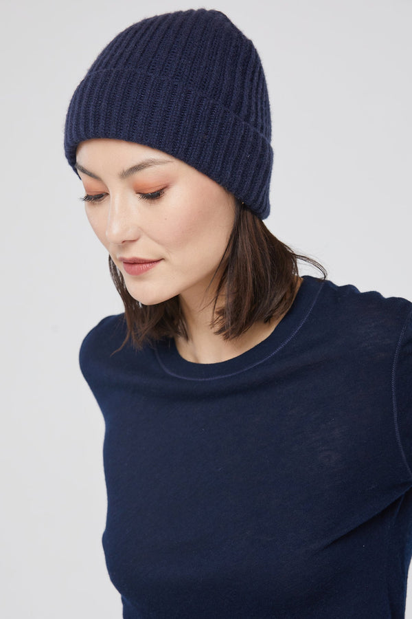 WESTON RIBBED BEANIE