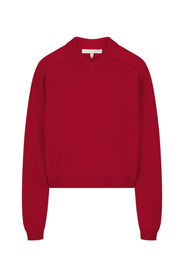 VITTORIA V-NECK CASHMERE SWEATER