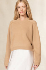 VITTORIA V-NECK CASHMERE SWEATER