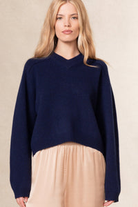 VITTORIA V-NECK CASHMERE SWEATER