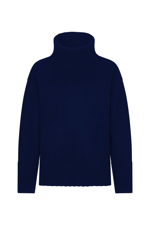 JANINE TURTLENECK CASHMERE SWEATER