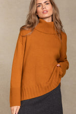 JANINE TURTLENECK CASHMERE SWEATER