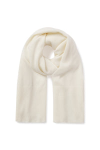 BONNIE RIBBED CASHMERE SCARF