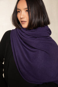 BONNIE RIBBED CASHMERE SCARF