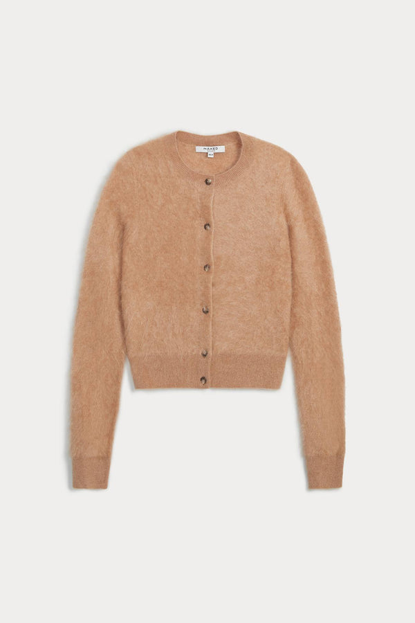 PALOMA BRUSHED CASHMERE CARDIGAN