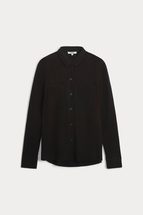 SAMSON CASHMERE BUTTON-UP SHIRT