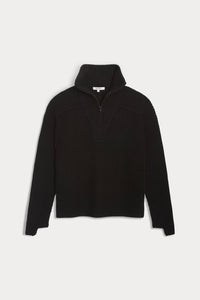 SUMIE CASHMERE QUARTER-ZIP PULLOVER