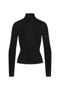 RUMER FITTED CASHMERE TURTLENECK