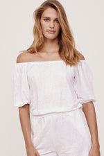 ANTONELLA LINEN TOP