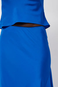 Naya Rea Sanna Skirt in Cobalt Blue