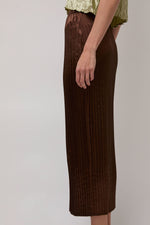 Nin Studio Mino Skirt in Brown