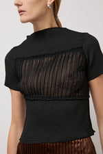 Nin Studio Shifting Top in Black