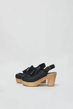 No.6 Coco Clog on Platform in Black