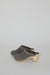 No.6 Dakota Shearling Clog on High Heel in Smoke Suede and Cloud