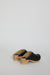 No.6 Dakota Shearling Clog on Mid Heel in Ink Aviator