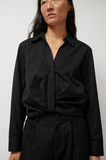 No.6 Lana Top in Midnight Pinstripe