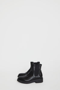 No.6 Pull on Crepe Sole Boot in Nero