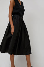 Nothing Written Serto Gathered Skirt in Black