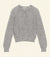 OPHIRA SWEATER -- LIGHT HEATHER GREY