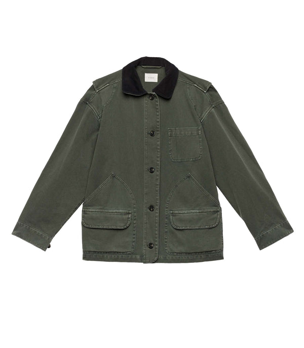 PASCUAL JACKET -- DARK OLIVE