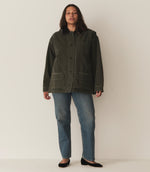 PASCUAL JACKET -- DARK OLIVE