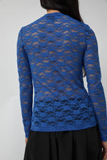 No.6 Ash Tee in Cornflower Lace