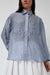 No.6 Lake Shirt in Dusk Organza