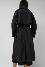 No.6 Peterman Trench in Black