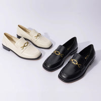 Patricia Loafer In Ivory Leather