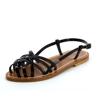 DÔEN & K.JACQUES PECHE SANDAL -- NOIR