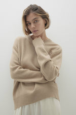 KAIA CREWNECK CASHMERE SWEATER