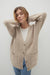 ROWENA CABLE KNIT CASHMERE CARDIGAN