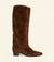 RIVIERA BOOT -- DARK CHOCOLATE SUEDE