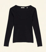 ROMY TEE -- BLACK