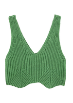 Arles Knit Tank in Clover