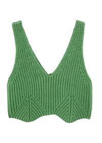 Arles Knit Tank in Clover