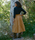 SANREMO SKIRT -- CORIANDER