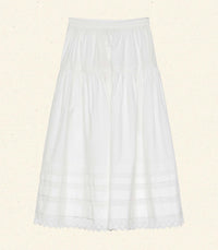 SEBASTIANE SKIRT -- POWDER