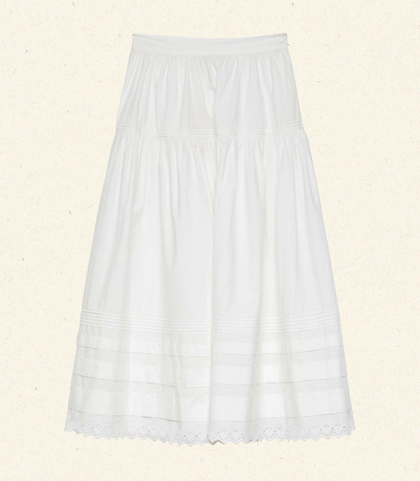 SEBASTIANE SKIRT -- POWDER