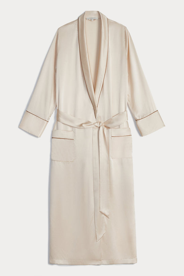 BRIGITTE SILK ROBE