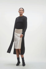 FAYE LONGLINE CASHMERE CARDIGAN