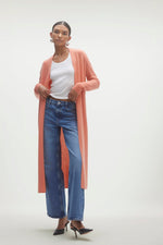 FAYE LONGLINE CASHMERE CARDIGAN