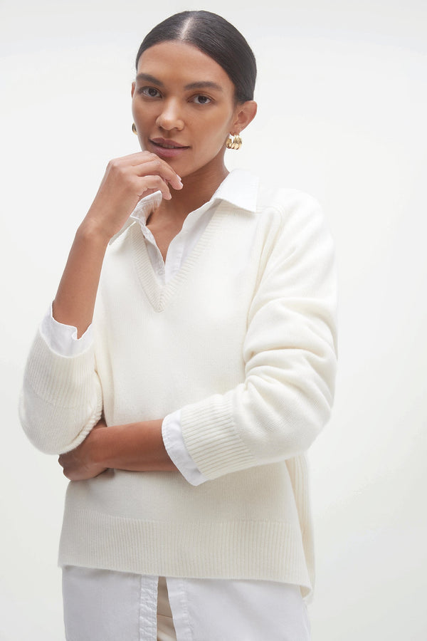 SYDNEY V-NECK CASHMERE SWEATER