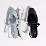 Georgina Ballet Flat In Maya Patent Leather