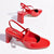 Georgina Pump In Scarlet Patent Leather