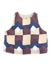 Santanyi Tank in Plum Origami