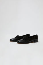 Suzanne Rae Opera Shoe in Black Patent